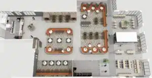 restaurant ontwerp koffiebar grootkeuken ontwerp